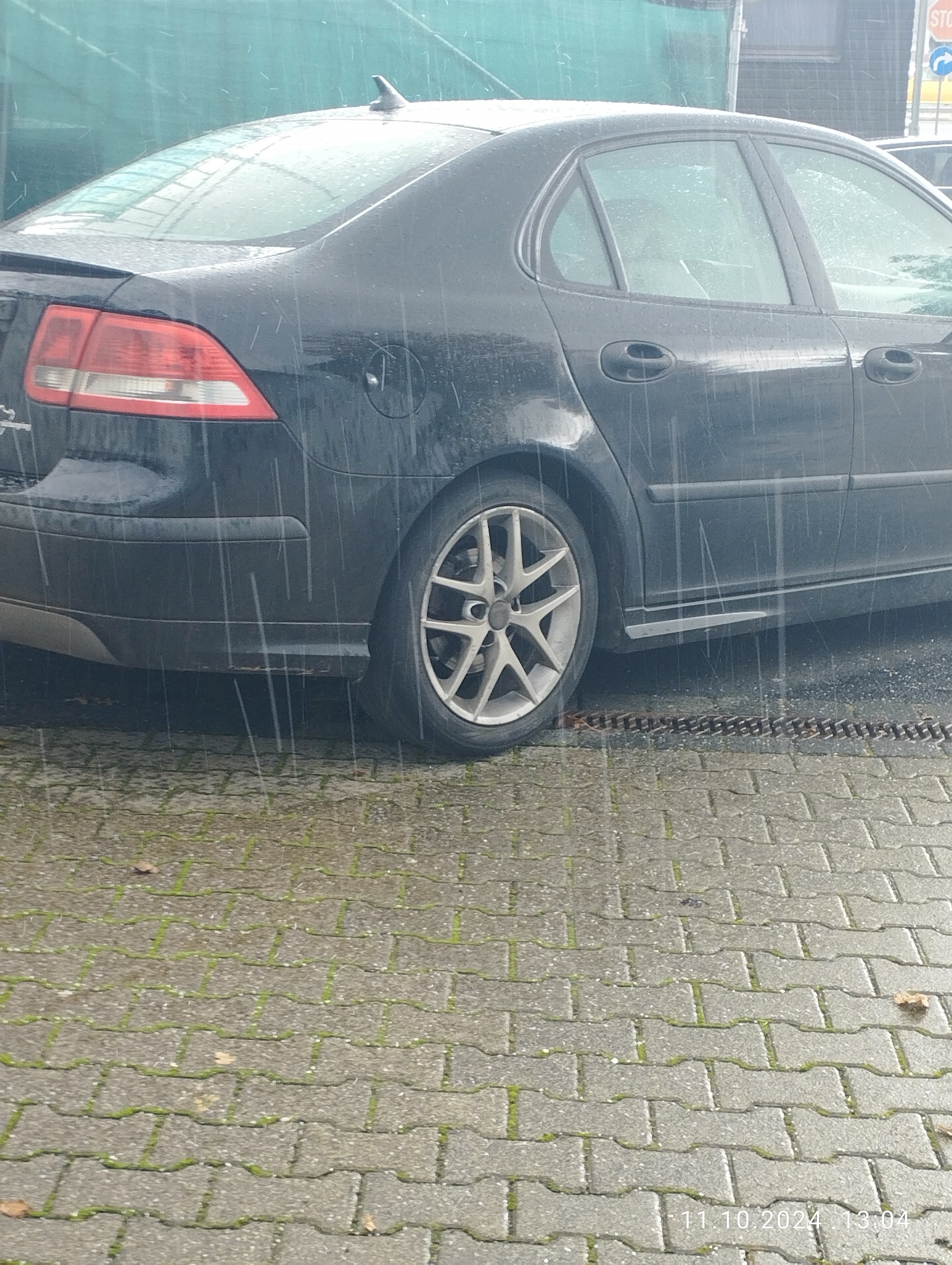 Fahrzeug vom Hof, Felgendetail